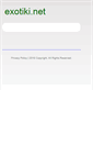 Mobile Screenshot of exotiki.net